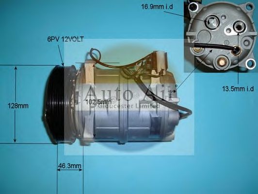 Компрессор, кондиционер AUTO AIR GLOUCESTER 14-9647P