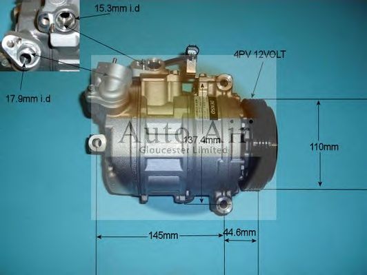 Компрессор, кондиционер AUTO AIR GLOUCESTER 14-9651