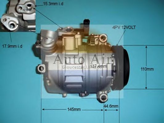 Компрессор, кондиционер AUTO AIR GLOUCESTER 14-9651R