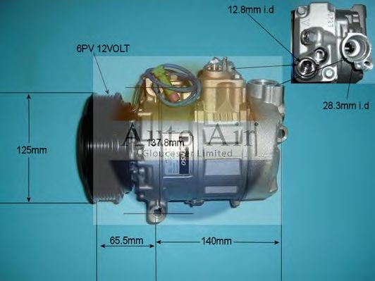 Компрессор, кондиционер AUTO AIR GLOUCESTER 14-9692