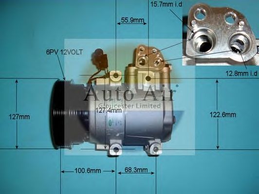 Компрессор, кондиционер AUTO AIR GLOUCESTER 14-9704