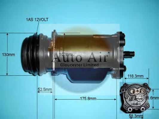 Компрессор, кондиционер AUTO AIR GLOUCESTER 14-5007R