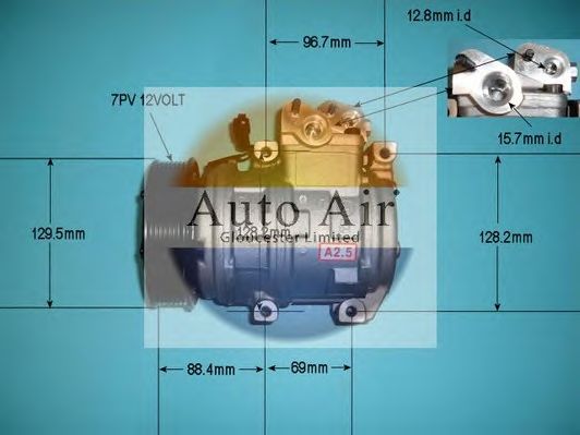 Компрессор, кондиционер AUTO AIR GLOUCESTER 14-1443