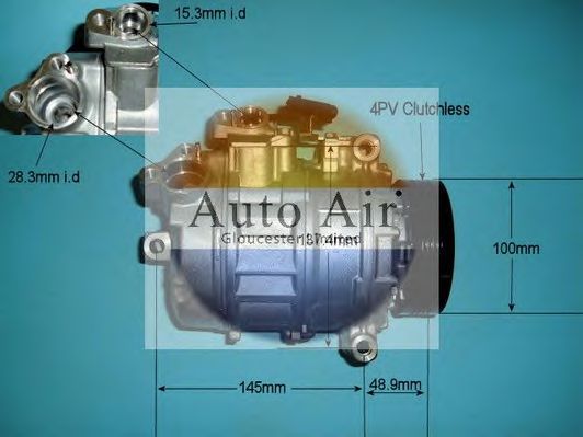 Компрессор, кондиционер AUTO AIR GLOUCESTER 14-9650