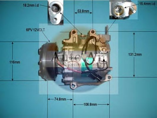 Компрессор, кондиционер AUTO AIR GLOUCESTER 14-3773