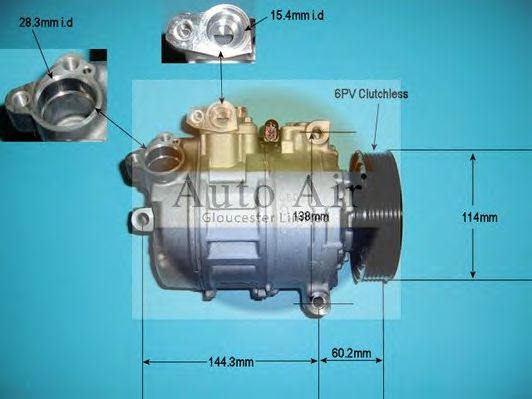 Компрессор, кондиционер AUTO AIR GLOUCESTER 14-9750