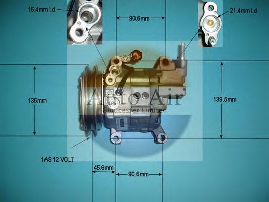 Компрессор, кондиционер AUTO AIR GLOUCESTER 14-1044