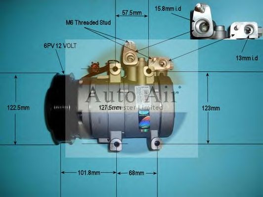 Компрессор, кондиционер AUTO AIR GLOUCESTER 14-1026P