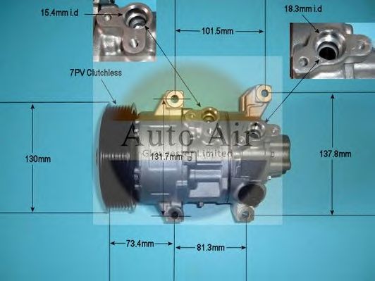 Компрессор, кондиционер AUTO AIR GLOUCESTER 14-4326P