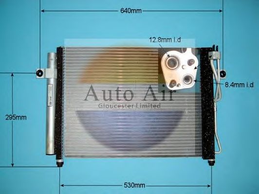 Конденсатор, кондиционер AUTO AIR GLOUCESTER 16-0009