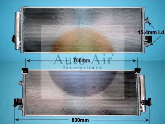 Конденсатор, кондиционер AUTO AIR GLOUCESTER 16-1055