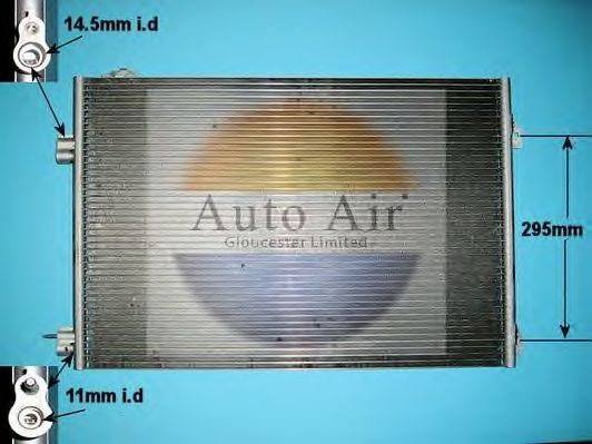 Конденсатор, кондиционер AUTO AIR GLOUCESTER 16-1071