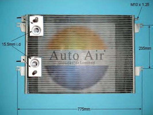 Конденсатор, кондиционер AUTO AIR GLOUCESTER 16-1109