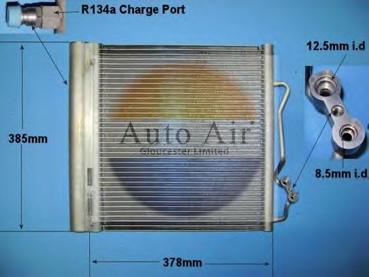 Конденсатор, кондиционер AUTO AIR GLOUCESTER 16-1303A