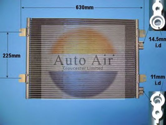 Конденсатор, кондиционер AUTO AIR GLOUCESTER 16-1312A