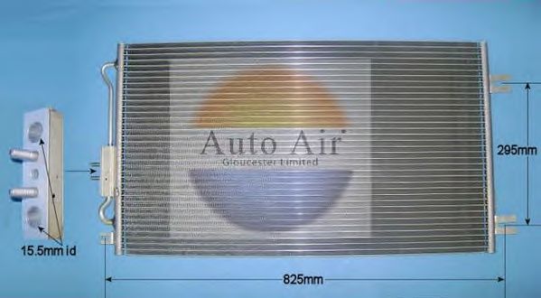 Конденсатор, кондиционер AUTO AIR GLOUCESTER 16-1999