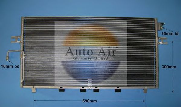 Конденсатор, кондиционер AUTO AIR GLOUCESTER 16-6103