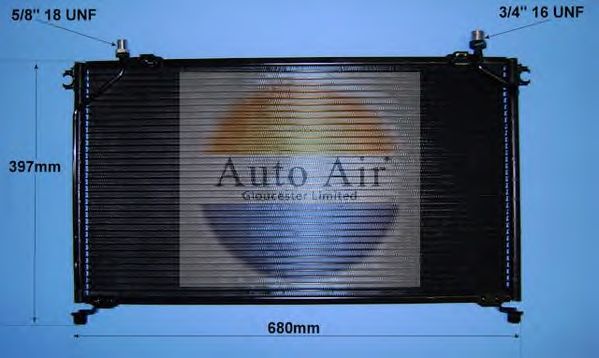 Конденсатор, кондиционер AUTO AIR GLOUCESTER 16-6202