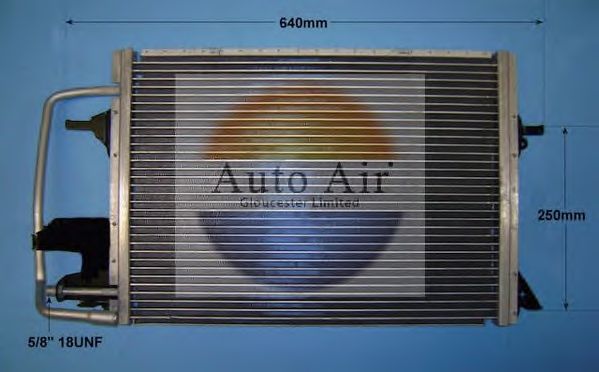 Конденсатор, кондиционер AUTO AIR GLOUCESTER 16-6510