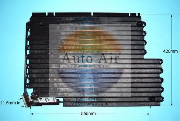 Конденсатор, кондиционер AUTO AIR GLOUCESTER 16-6544