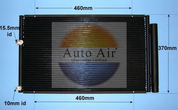 Конденсатор, кондиционер AUTO AIR GLOUCESTER 16-8914