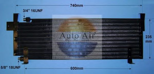 Конденсатор, кондиционер AUTO AIR GLOUCESTER 16-9697