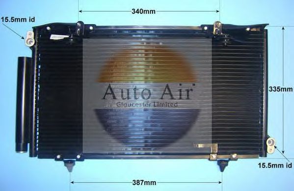 Конденсатор, кондиционер AUTO AIR GLOUCESTER 16-9965