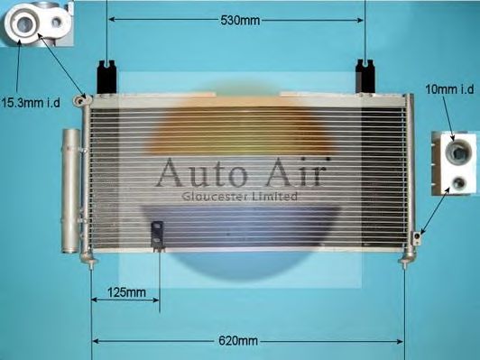 Конденсатор, кондиционер AUTO AIR GLOUCESTER 16-9920