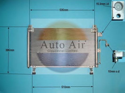 Конденсатор, кондиционер AUTO AIR GLOUCESTER 16-1988