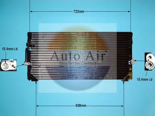 Конденсатор, кондиционер AUTO AIR GLOUCESTER 16-1024