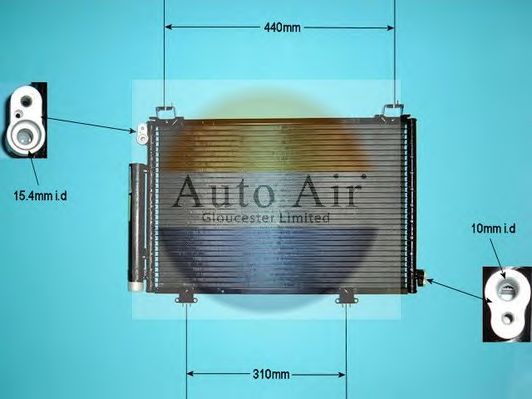 Конденсатор, кондиционер AUTO AIR GLOUCESTER 16-1028A