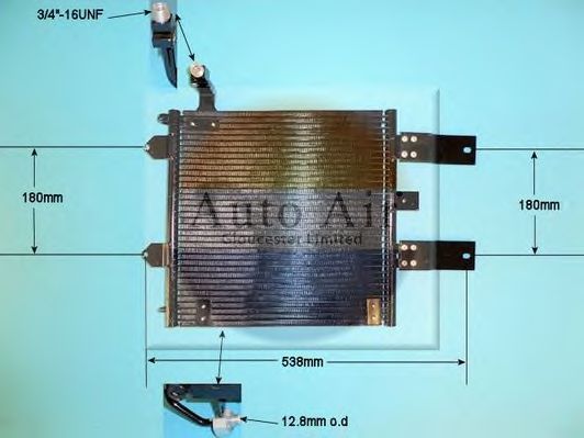Конденсатор, кондиционер AUTO AIR GLOUCESTER 16-1300