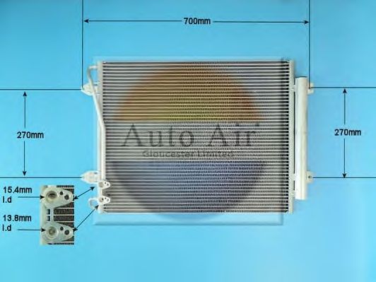Конденсатор, кондиционер AUTO AIR GLOUCESTER 16-1322