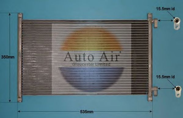 Конденсатор, кондиционер AUTO AIR GLOUCESTER 16-1121