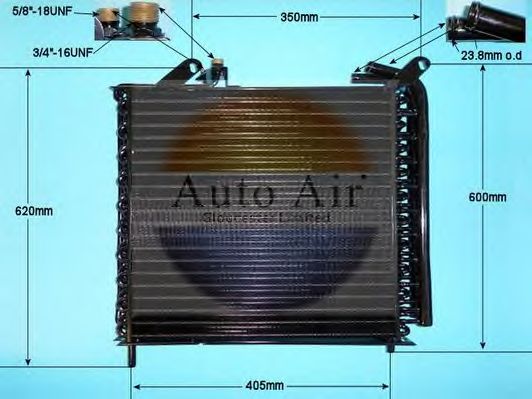 Конденсатор, кондиционер AUTO AIR GLOUCESTER 16-2009