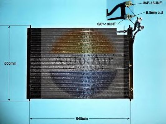 Конденсатор, кондиционер AUTO AIR GLOUCESTER 162041