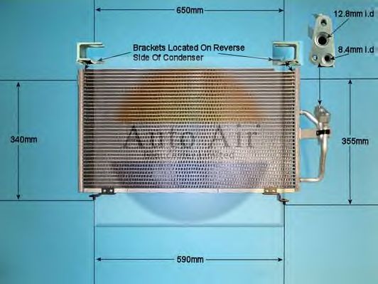 Конденсатор, кондиционер AUTO AIR GLOUCESTER 16-9718