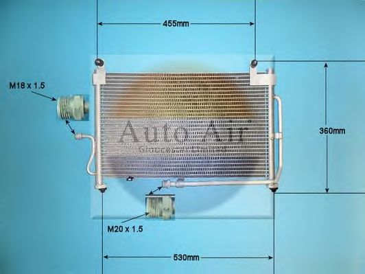 Конденсатор, кондиционер AUTO AIR GLOUCESTER 16-9763