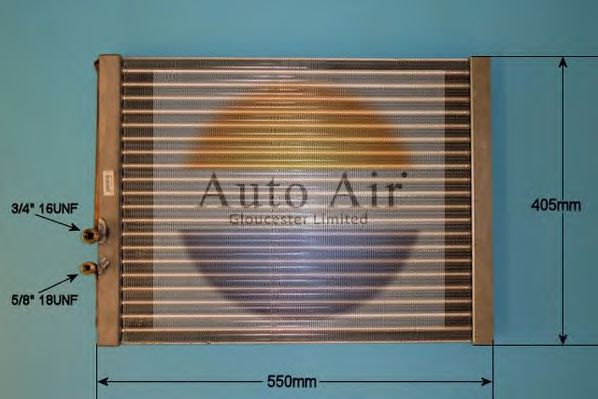 Конденсатор, кондиционер AUTO AIR GLOUCESTER 16-9724