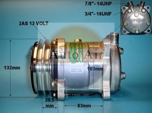 Компрессор, кондиционер AUTO AIR GLOUCESTER 14-0107A