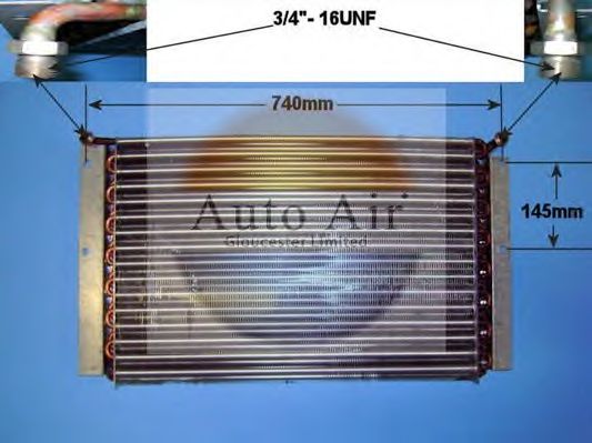 Конденсатор, кондиционер STANDARD 53865