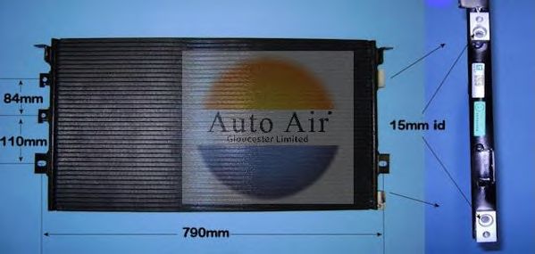 Конденсатор, кондиционер AUTO AIR GLOUCESTER 16-9746