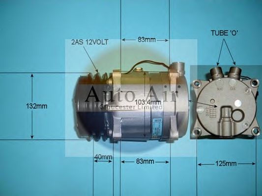 Компрессор, кондиционер AUTO AIR GLOUCESTER SSP015122
