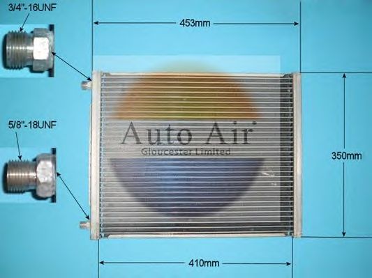 Конденсатор, кондиционер AUTO AIR GLOUCESTER SSP022298