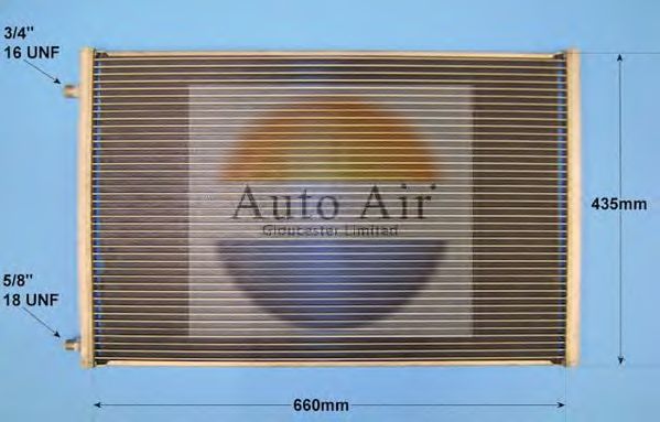 Конденсатор, кондиционер AUTO AIR GLOUCESTER SSP022417