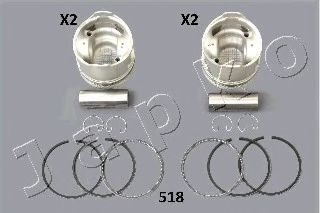 Поршень JAPANPARTS 39518