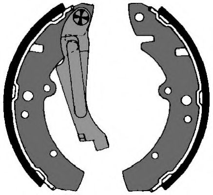 Комплект тормозных колодок VEMA 84010