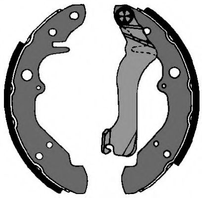 Комплект тормозных колодок VEMA 84011