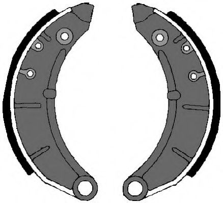 Комплект тормозных колодок VEMA 84084