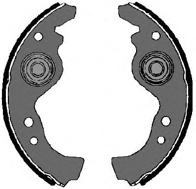 Комплект тормозных колодок VEMA 84090